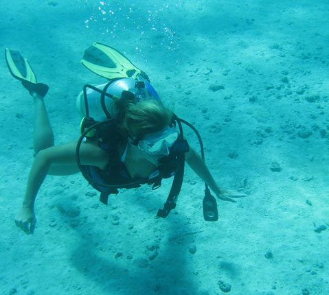 PADI Scuba Diving in the Bahamas